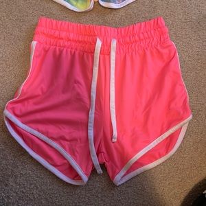 2 pairs of buttery soft shorts with draw string from Rue21